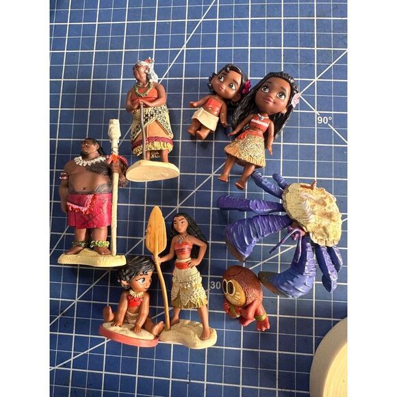 Disney Other - Disney Princess MULAN vintage retro figure bundle Mushu 20171 210